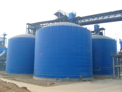 陕西水泥钢板库改造